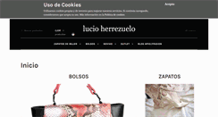 Desktop Screenshot of lucioherrezuelo.com